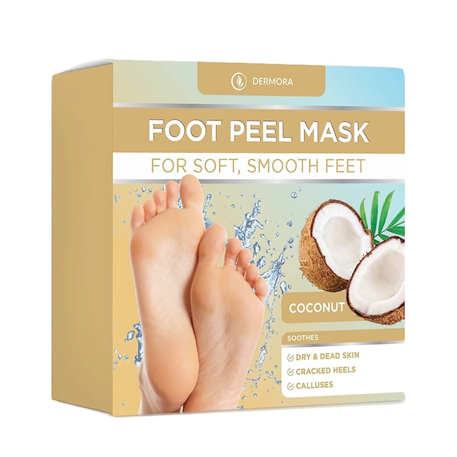 A Foot Mask with 50,000+ 5 Star Reviews Will Transform Your Dry Feet A Foot Mask with 50,000+ 5 Star Reviews Will Transform Your Dry Feet